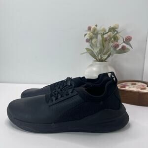 Clove Nursing Classic Sneaker Shoes All Black Women W12.5/M11 Men Healthcare